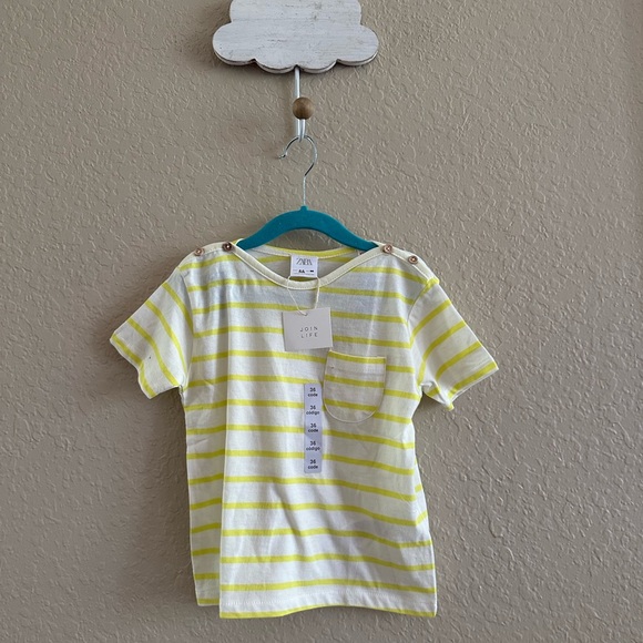 Zara Other - Last chance 💙5/$25💙Zara Striped Tee 2-3Y NWT